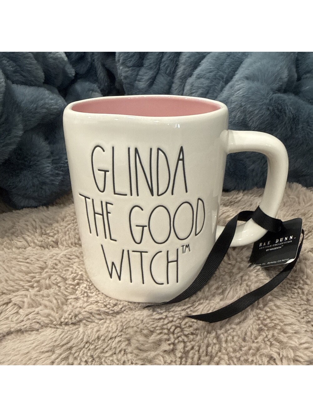 Rae Dunn WIZARD OF OZ Good Witch Mug "Glinda the good witch" NEW coffee mug